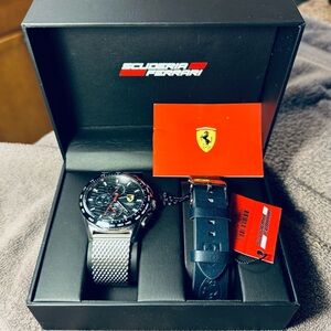Scuderia Ferrari Pilota Chronograph Watch - Men’s
